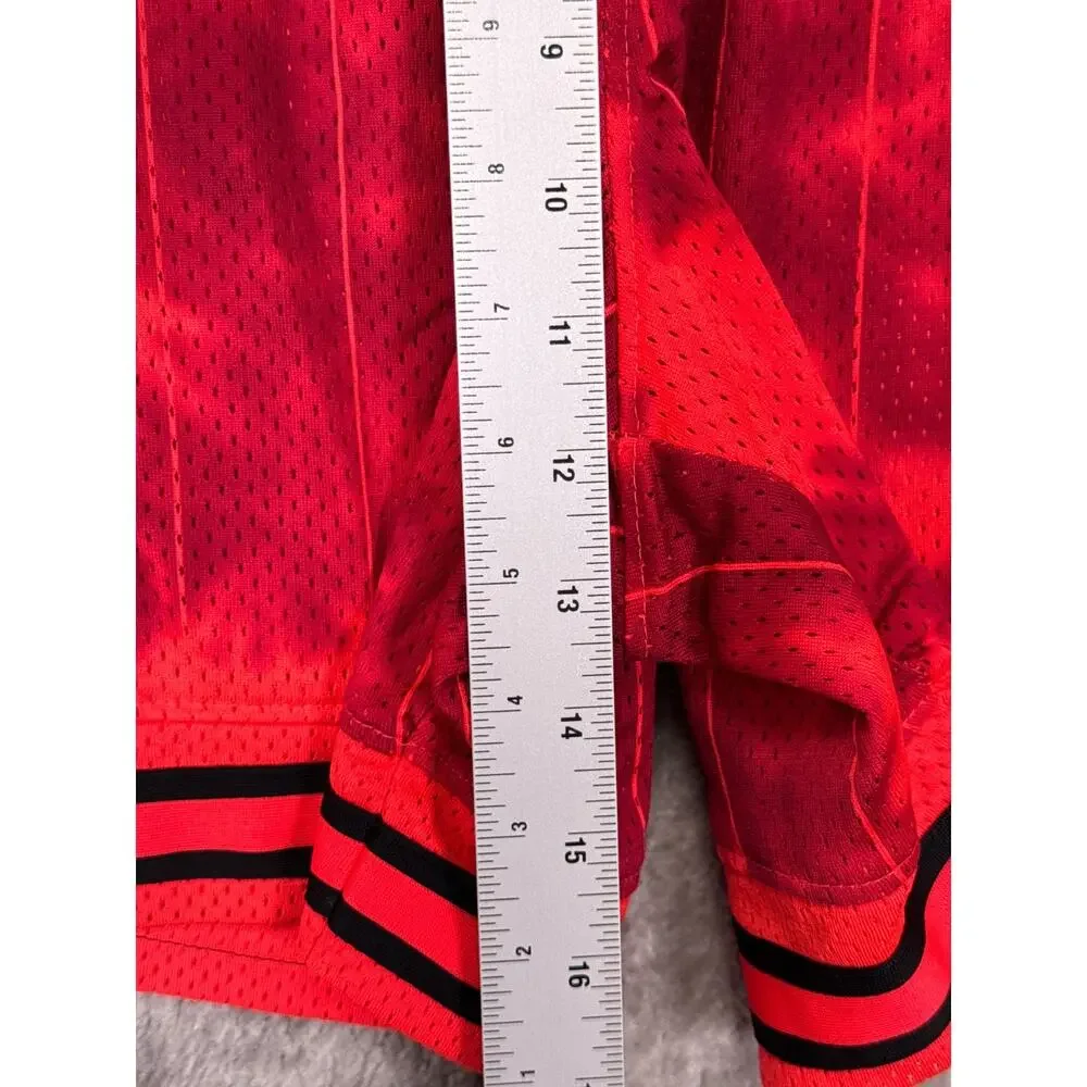 Nike Jordan Diamond Core Shorts Small Womens Heritage Loose Fit Bright Red Black